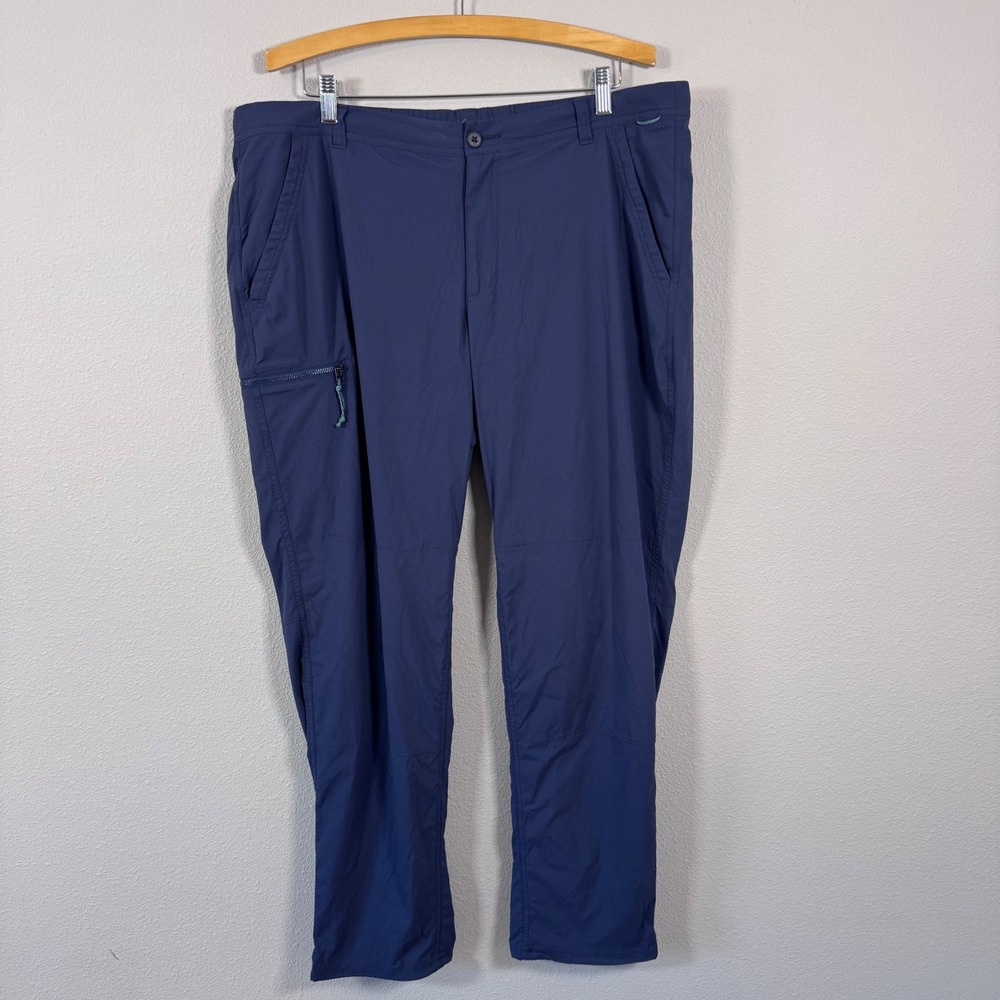 REI Co-op Savanna Trails Pants Navy Blue Hiking Outdoor Stretch Women's 18W